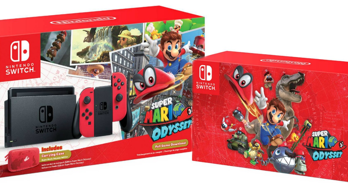 Nintendo Switch Mario Edition Bundle Just $379.99