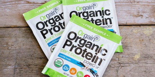 FREE Sample of Orgain Protein Powder