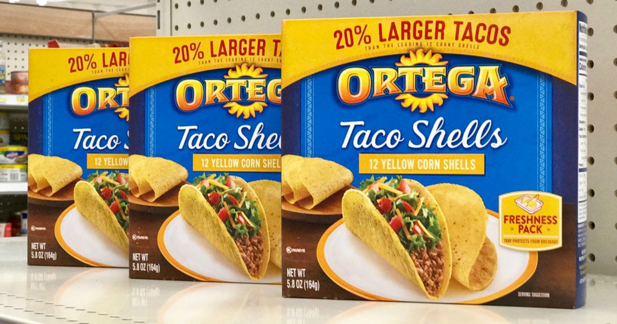 Target Ortega Taco Shells 12Count Only 75¢ Each