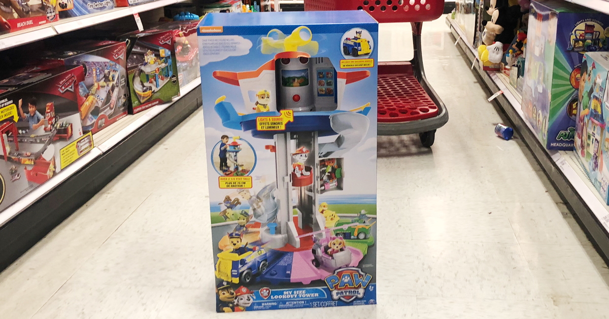 paw patrol my size lookout tower target