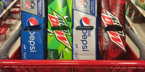 Pepsi 12-Packs & Aquafina Sparkling Water 8-Packs Only $1.77 Each After Target Gift Card