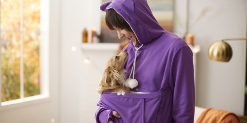 Royal Wise Pet Pouch Hoodie Only $19.99 at Zulily (Regularly $47)