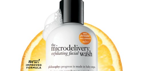 Macy’s.com: 50% Off Philosophy Microdelivery Exfoliating Facial Wash & More