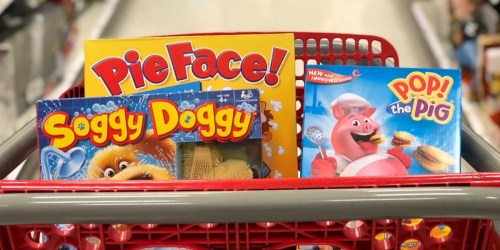 Target: Buy 2 Get 1 Free Board Games (Soggy Doggy, Pie Face, Hatchimals & More)