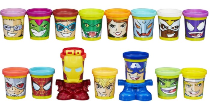 Walmart.com: Play-Doh 15-Pack Marvel Character Cans Only $10 (Regularly $20)