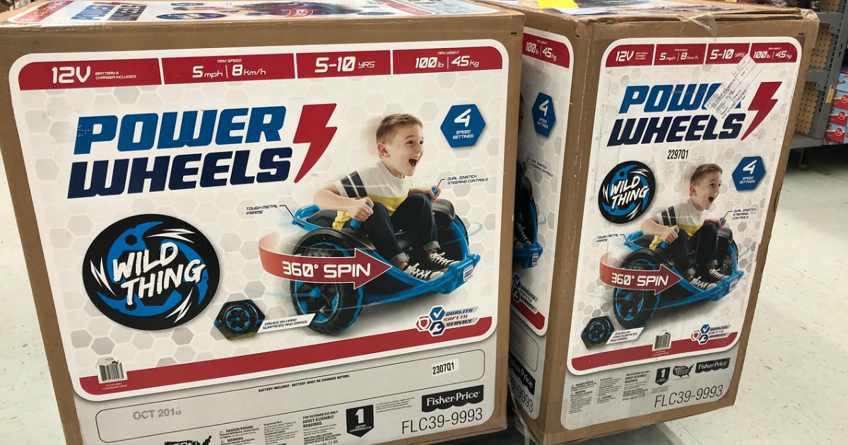 Walmart: Power Wheels Wild Thing Ride-On Possibly Only $199 (Regularly