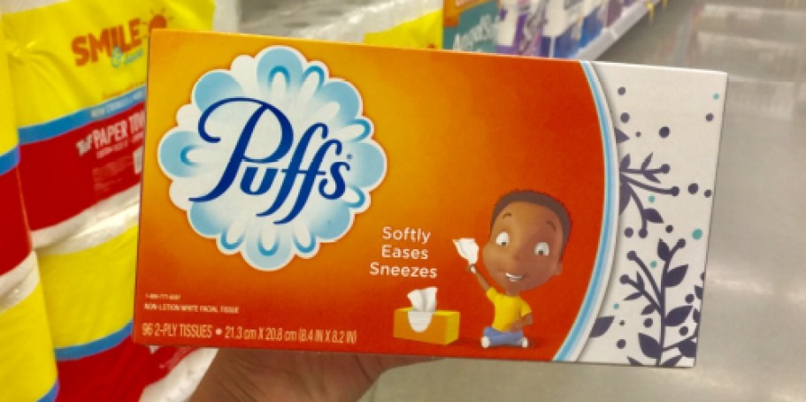 Puffs Tissues 4-Pack Just $3.97 After Walmart Cash