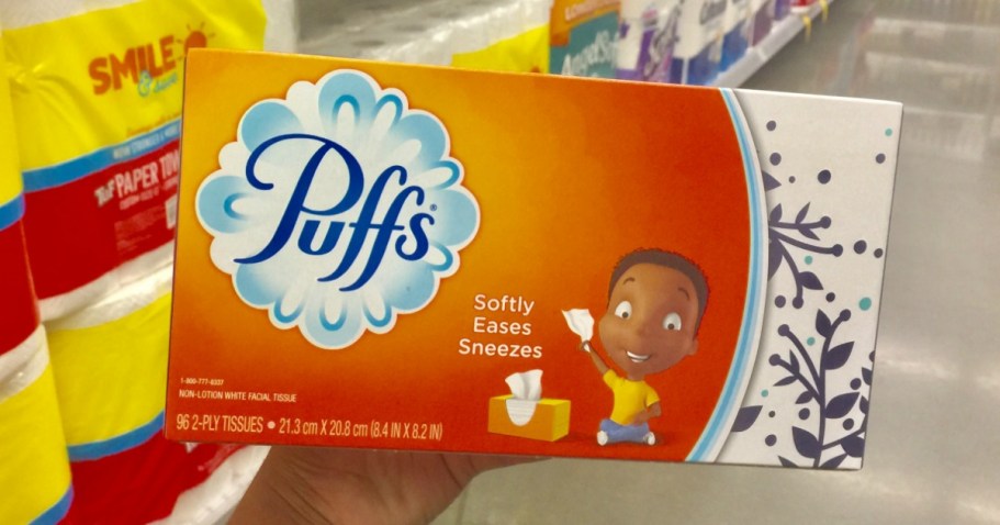 Puffs Tissues 4-Pack Just $3.97 After Walmart Cash