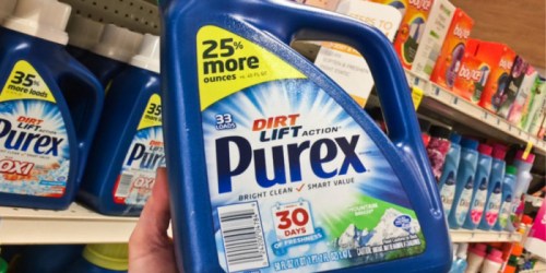 High Value $1/1 Purex Laundry Detergent Coupon = Only $2 at Walgreens