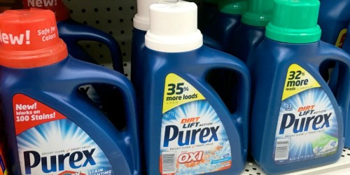 High Value $1/1 Purex Coupon = Detergent Only 99¢ at Rite Aid + More