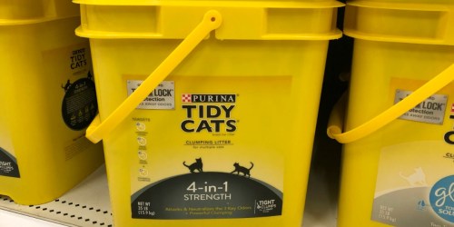 Purina Tidy Cats Litter 35-Pound Containers as Low as $8.66 Each After Target Gift Card