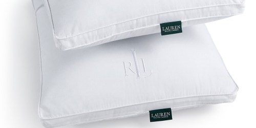 Macy’s: Ralph Lauren Pillow 2-Pack Only $8.99 – Just $4.50 Each