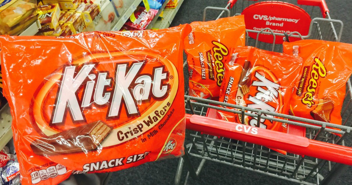 CVS Reese’s or Kit Kat Fun Size Bags Just 1.50 Each (After Rewards)