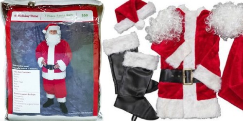Walmart.com: Adult Santa Suit 7-Piece Set Only $9.22 (Regularly $50)