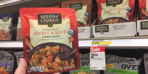 Target: Seed Of Change Organic Sauces Just 50¢ Each (Regularly $3.29)