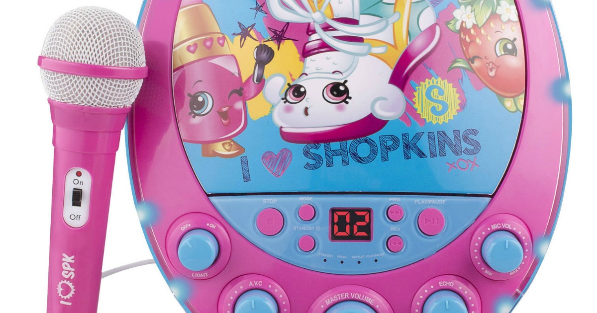 Walmart.com: Shopkins Flashing Light Karaoke Machine Just $18.97 ...