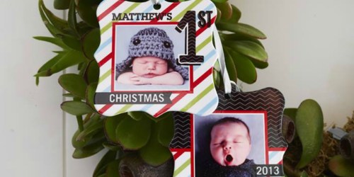 Shutterfly Custom Metal Photo Ornament ONLY $6.99 Shipped (Regularly $25)