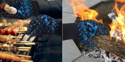 Amazon: Heat Resistant Gloves Just $8.79 (Great for Grilling, Cooking & More)
