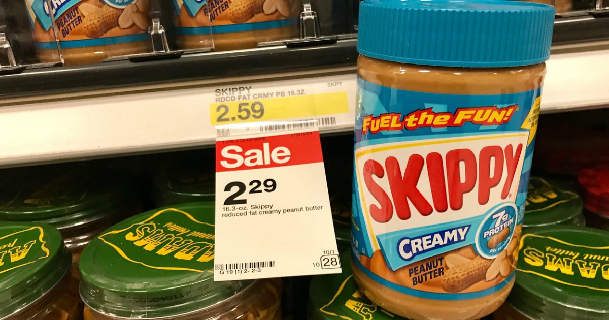 Target Skippy Peanut Butter Only 1.79 (Regularly 2.59)