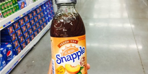 Walmart: Snapple ONLY 50¢ After Ibotta + More