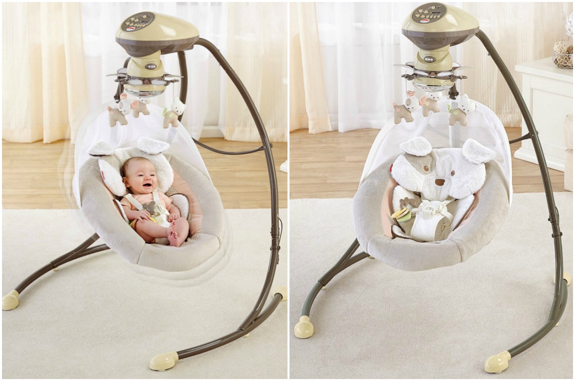 Target Fisher Price Snugapuppy Cradle n Swing Just 74.39