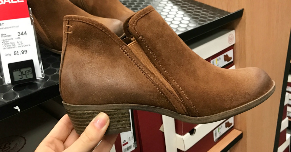 kohls womens ankle boots