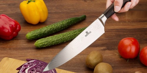 Amazon: Soufull 8″ Stainless Steel Chef’s Knife Just $16.13 Shipped + More
