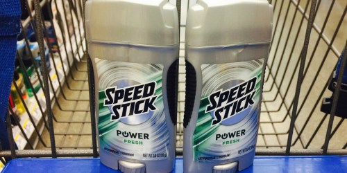 Walgreens & Rite Aid: Cheap Speed Stick Deodorant
