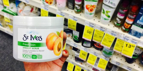 CVS: St. Ives Apricot Scrub Only $2.12 Each After Rewards – NO Coupons Needed