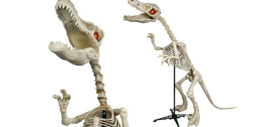 Walmart.com: 6 Ft. Skeleton Raptor Halloween Decoration Just $35 Shipped (Regularly $99)