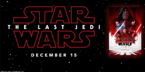 AT&T Customers: Buy One Star Wars The Last Jedi Movie Ticket & Get One FREE (Today Only)