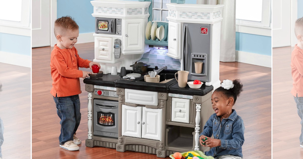 Step2 LifeStyle Dream Kitchen Playset Just 111 99 Shipped Regularly 165   Step2 Lifestyle Dream Kitchen Playset 