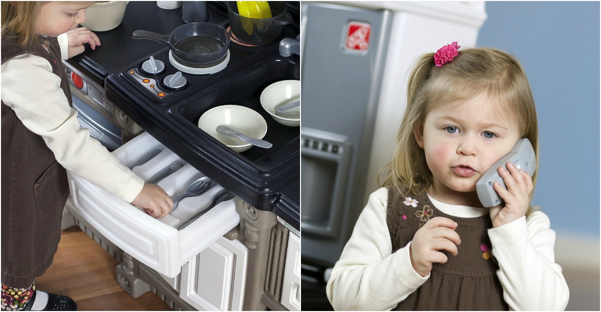 Step2 LifeStyle Dream Kitchen Playset Just 111 99 Shipped Regularly 165   Step2 Lifestyle Dream Kitchen Playset1 