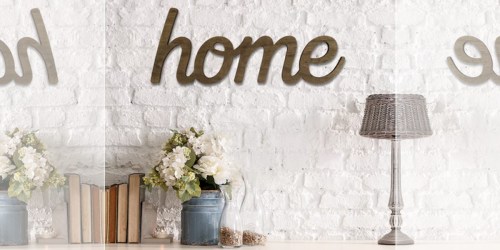 Kohl’s Cardholders: Up to 80% Off Farmhouse-Inspired Home Decor Items