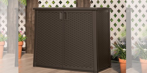 Suncast Elements Outdoor Cabinet Only $95.61 Shipped (Awesome Reviews)