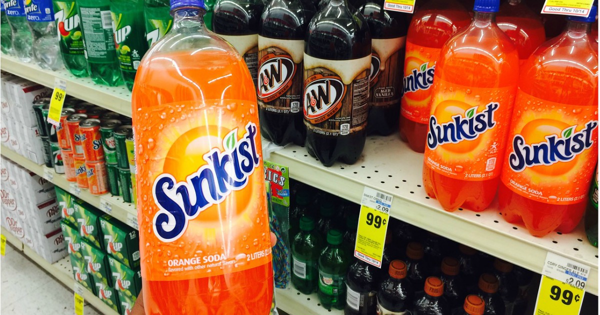 CVS 2Liters Sodas ONLY 72¢ (A&W, Canada Dry, 7Up & Sunkist)