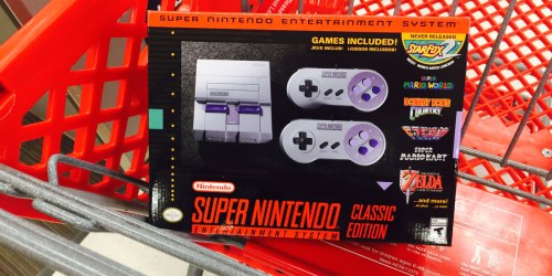 Target REDcardholders: Super Nintendo NES Classic Edition $75.99 Shipped (Today – 9AM CST)