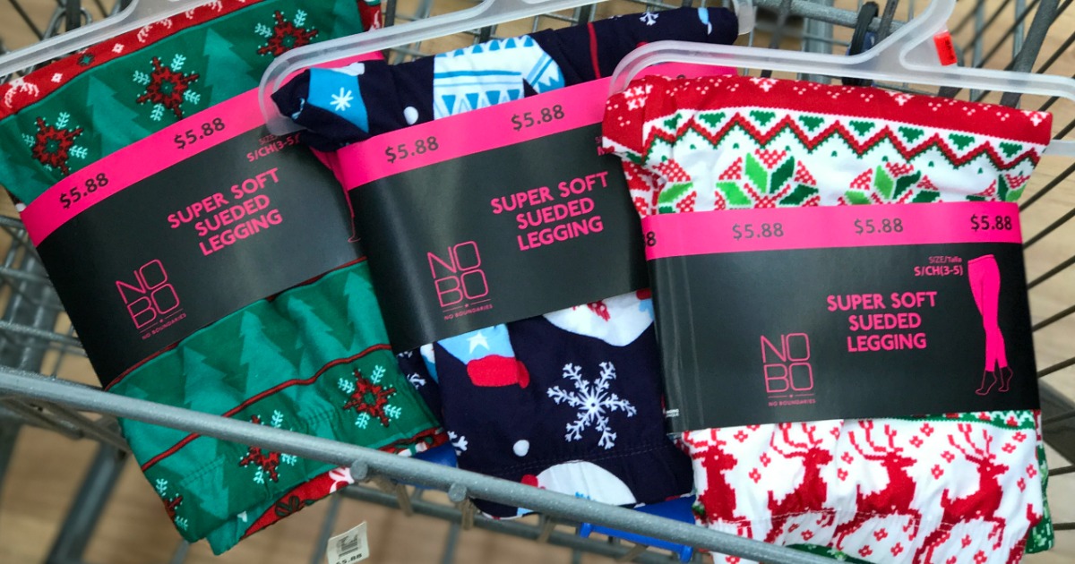 Walmart: Super Soft Holiday Leggings Only $5.88 (In-Store Only)