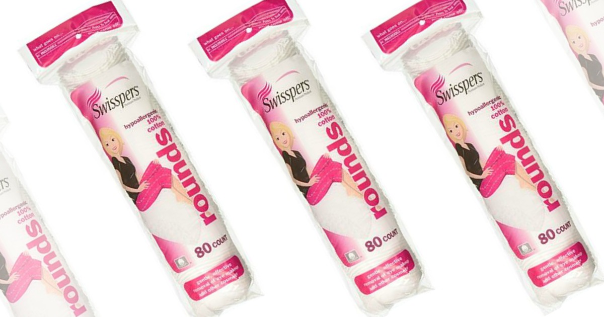 Amazon 480 Swisspers Cotton Rounds Only 4.52 (Ships w/ 25 Order)
