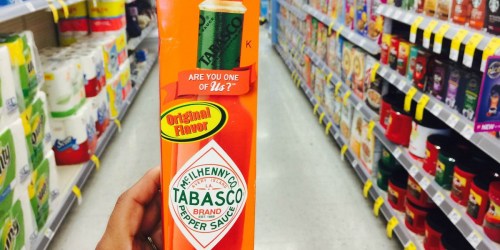 Tabasco Sauce 5oz Bottles Only $1.49 at Walgreens (After Cash Back)
