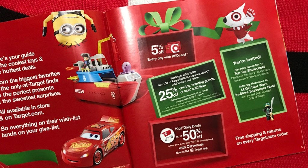 Check Mailbox for Target’s 2017 Holiday Toy Catalog w/ Possible 10