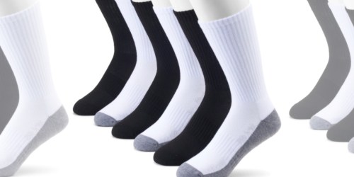 Kohl’s Cardholders: Men’s Tek Gear 6-Pack Socks as Low as $5.82 Each Shipped (Regularly $18)