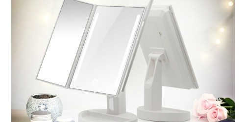 Amazon: LED Lighted Makeup Mirror ONLY $19.79 Shipped