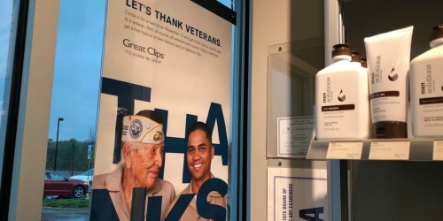 FREE Haircut for Veterans at Great Clips (November 11th Only)