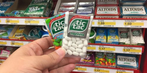 Tic Tac Single Packs Only 32¢ Each at Target