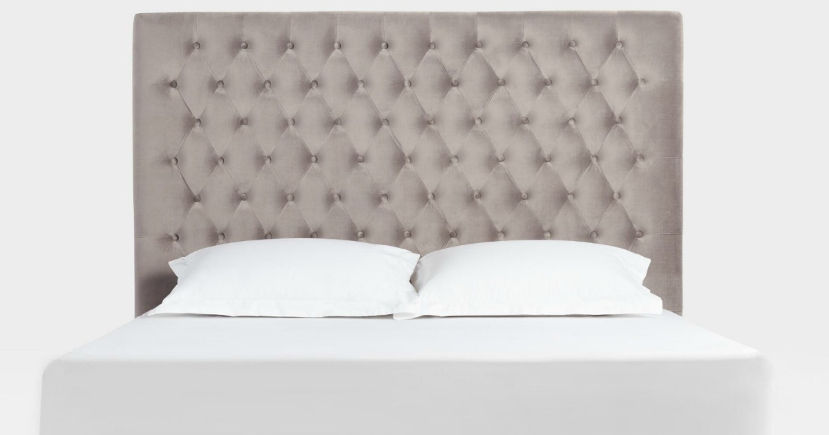 Cost Plus World Market Tufted Queen Headboard As Low As 113