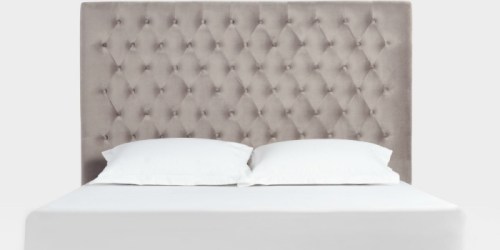 Cost Plus World Market: Tufted Queen Headboard As Low As $113 (Regularly $300) + More