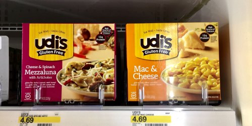 Target Shoppers! Udi’s Gluten Free Frozen Entrees Just $2.52 + More