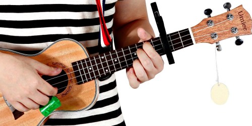 Amazon: Umiee Ukulele Starter Kit ONLY $49.79 Shipped (Includes Tuner, Strap, Bag & More)
