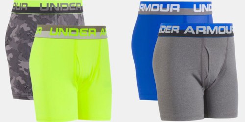 Under Armour Boy’s Compression Boxerjock Underwear 2-Pack Just $14.99 Shipped